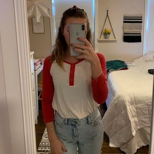 American Eagle baseball T